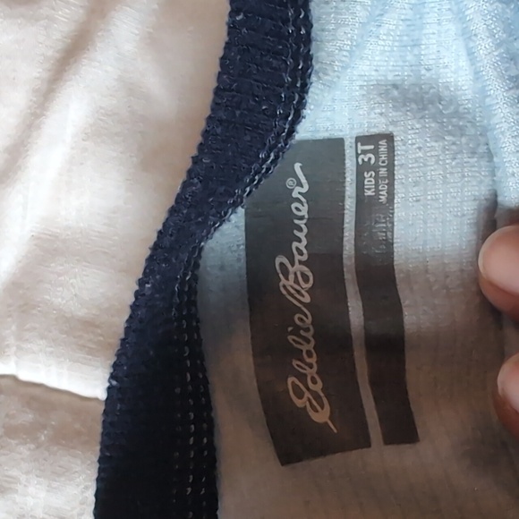 Eddie Bauer Boys Christmas Winter PJs Size 3T - Picture 2 of 8